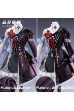 1/3 Delusion Honkai Star Rail Evernight March 7th Black Cosplay Costume